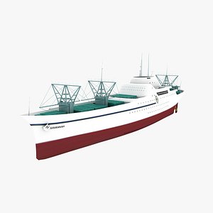 savannah ship nuclear cargo 3d ma