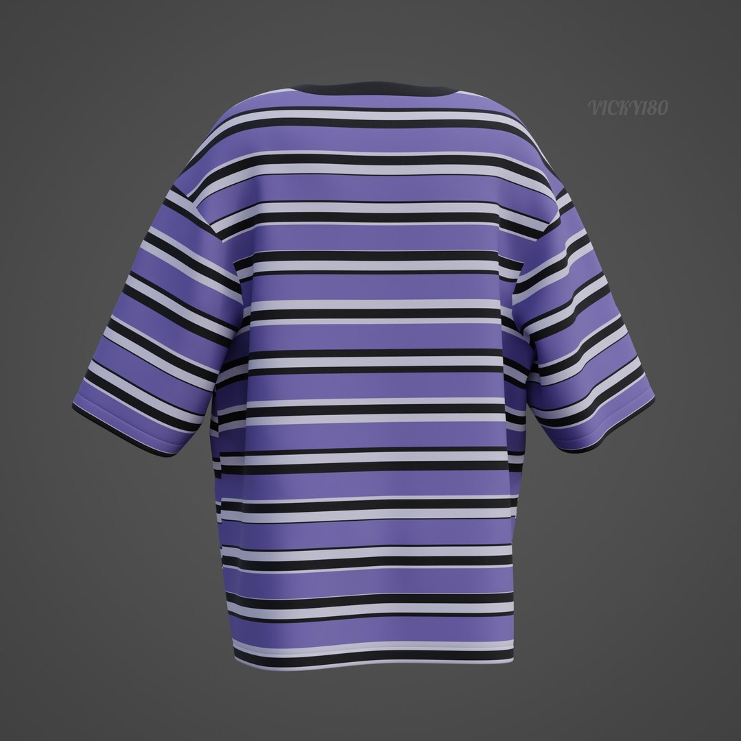 Harajuku Striped Shirts Women Short Sleeve Oversized Shirt Streetwear Gothic T-Shirt 3D https://p.turbosquid.com/ts-thumb/co/wsU4dF/9g/shirt0011/jpg/1736232504/1920x1080/fit_q87/0a5478c54a85566c223398b0402162a5be49bc36/shirt0011.jpg