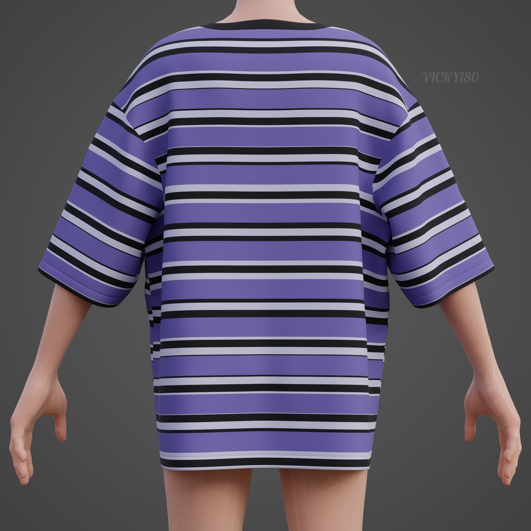 Harajuku Striped Shirts Women Short Sleeve Oversized Shirt Streetwear Gothic T-Shirt 3D https://p.turbosquid.com/ts-thumb/co/wsU4dF/LI/0002/jpg/1736231455/1920x1080/fit_q87/509cb9f1fbc3ebd71c98dbc33c3f2a916465a1ae/0002.jpg