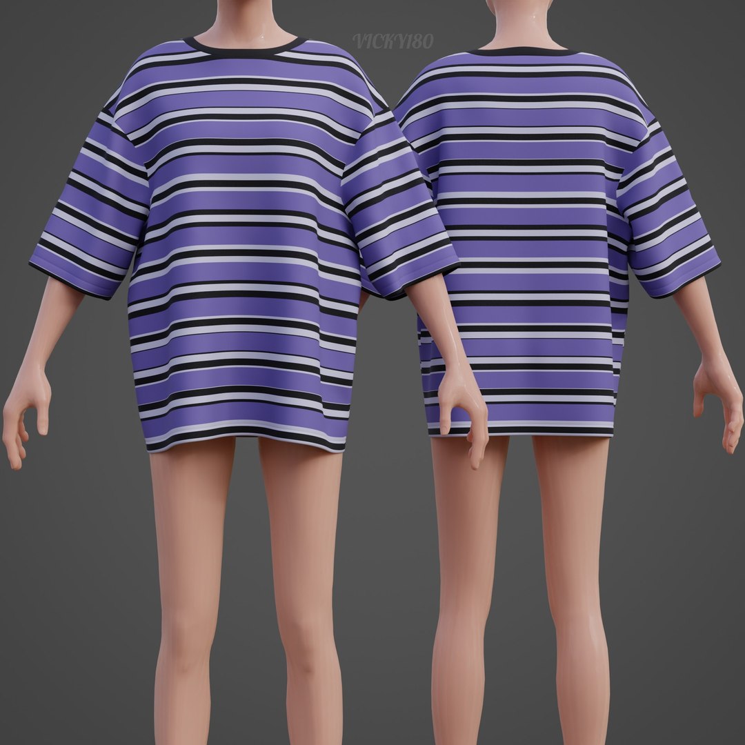 Harajuku Striped Shirts Women Short Sleeve Oversized Shirt Streetwear Gothic T-Shirt 3D https://p.turbosquid.com/ts-thumb/co/wsU4dF/c8/thumbnail1/jpg/1736231461/1920x1080/fit_q87/d9fcdebf3bd2124705bb18a41c057ee698e9b3c6/thumbnail1.jpg