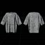 Camisas listradas Harajuku Mulheres Manga curta Camisa grande Streetwear Camiseta gótica