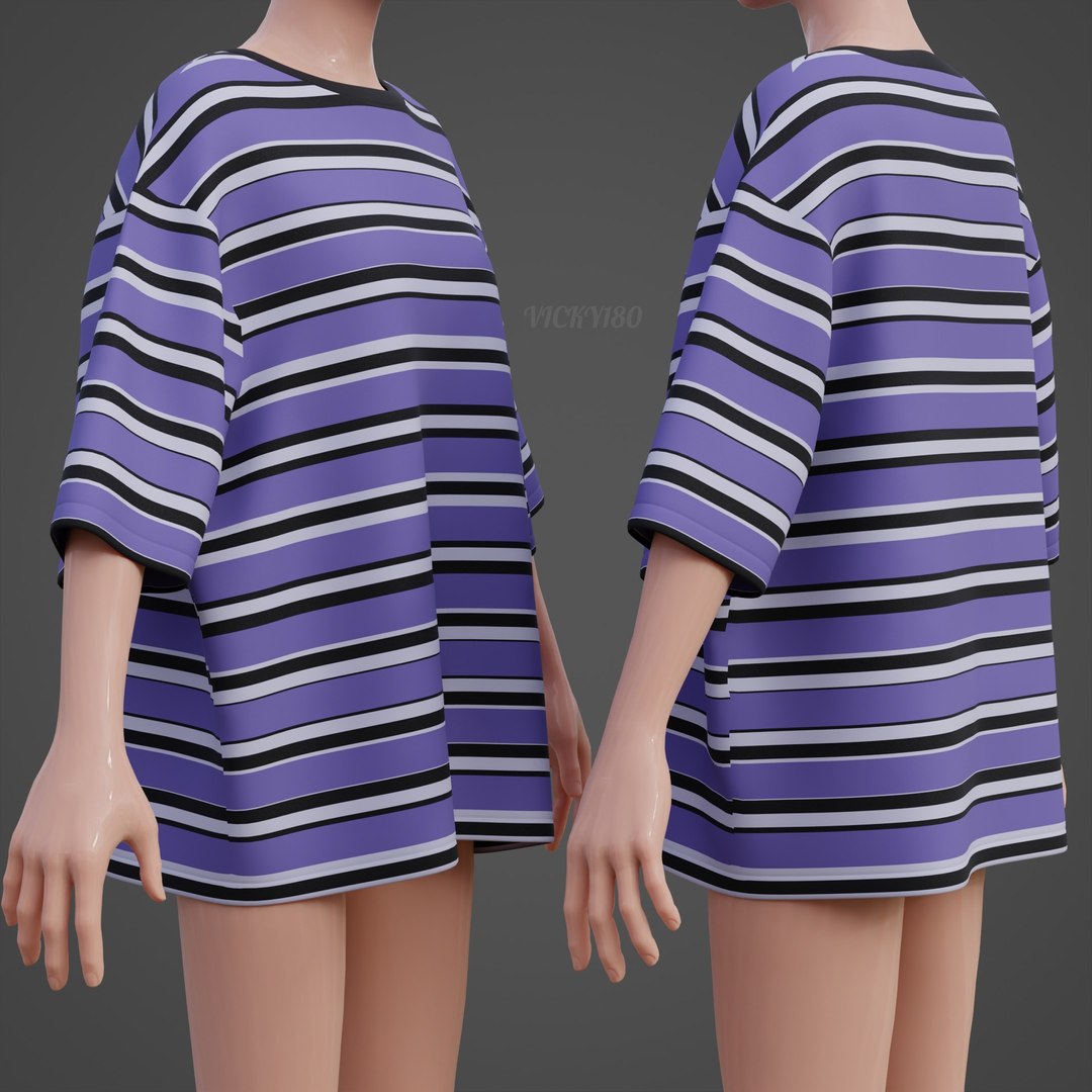 Harajuku Striped Shirts Women Short Sleeve Oversized Shirt Streetwear Gothic T-Shirt 3D https://p.turbosquid.com/ts-thumb/co/wsU4dF/zy/thumbnail6/jpg/1736231464/1920x1080/fit_q87/bbd1bba1602968d0c93d1dc5ad3c8298f244abfe/thumbnail6.jpg