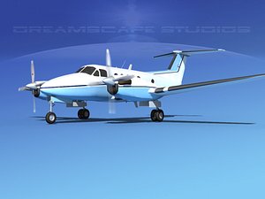 propellers beechcraft king air 3ds