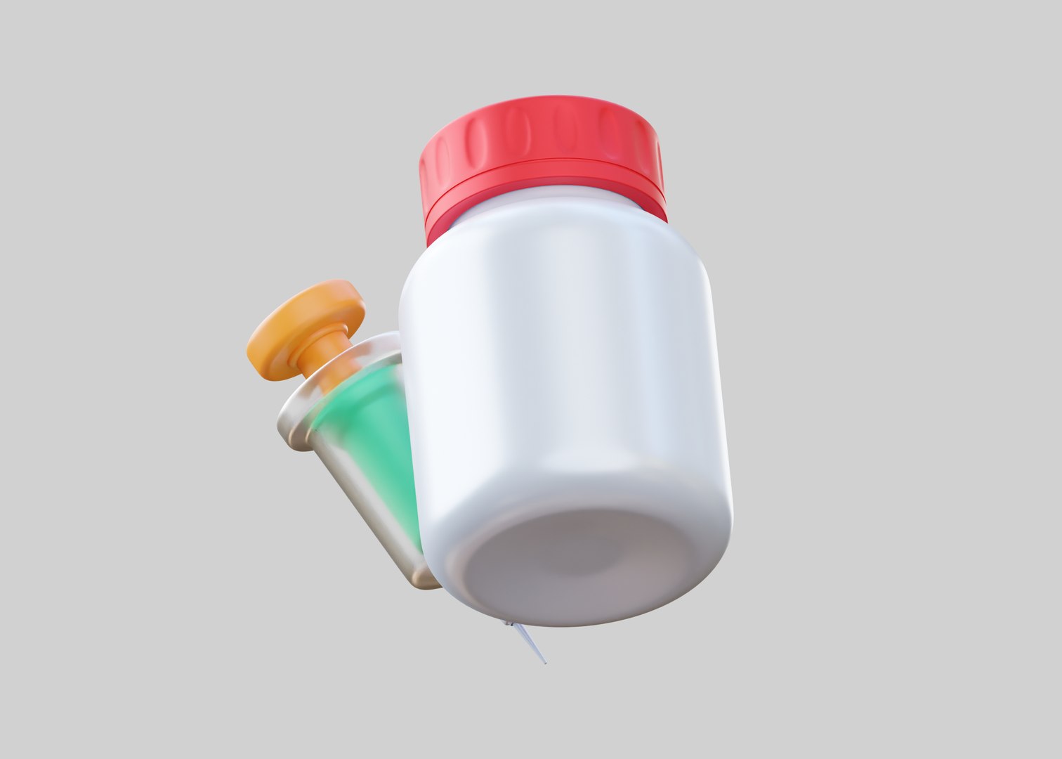 Vaccination 3d Illustration 3D Model - TurboSquid 2320570