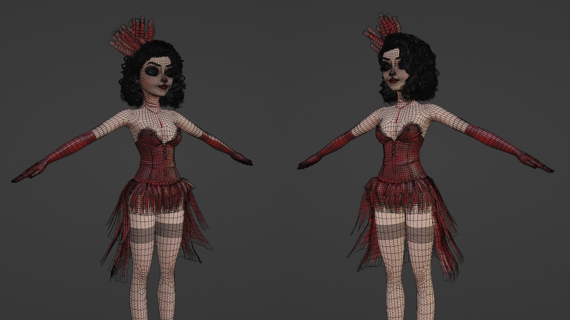 Cartoon Rigged Cute Girl Character 3D Model 3D Model TurboSquid 2301803