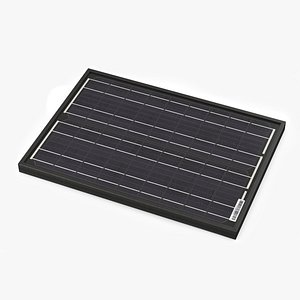 Solar Battery 3D model
