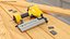 3D Pneumatic Nail Gun Yellow model