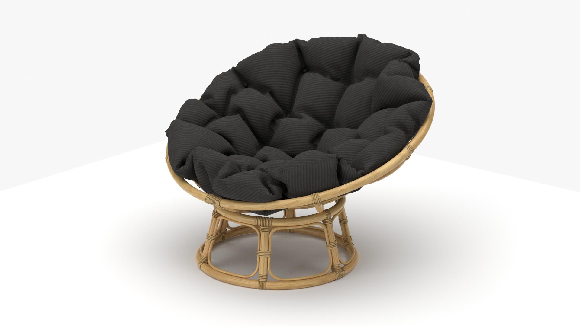 3D Papasan Chair Rattan with Dark Cushion https://p.turbosquid.com/ts-thumb/cp/2zb0BA/zp/papasanchair_rattan_darkpillow001/jpg/1619934479/1920x1080/fit_q87/fa9fecaaab2e725f32be81cfb1a31c904863f99e/papasanchair_rattan_darkpillow001.jpg