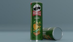 Pringles Jalapeno 3D