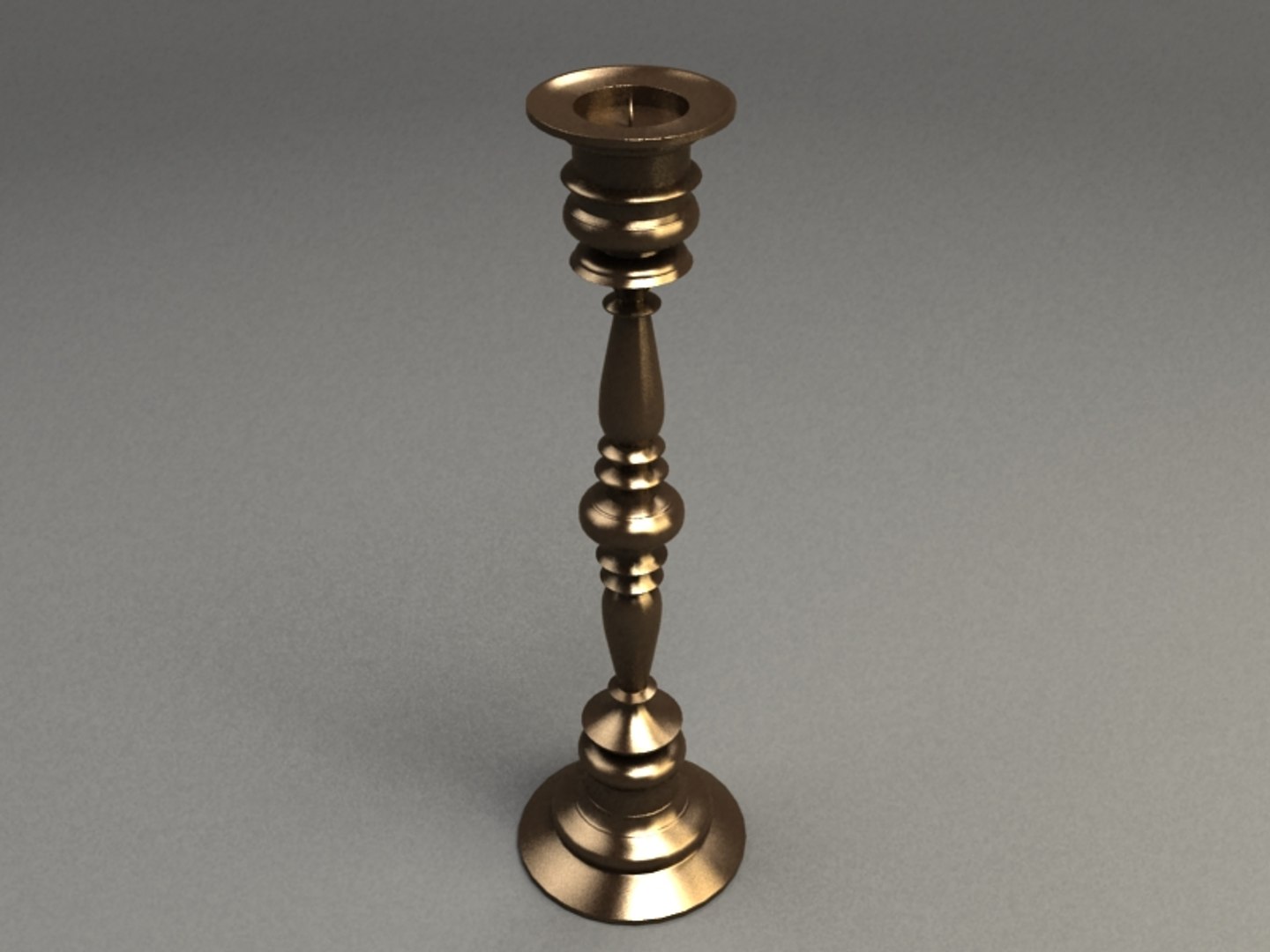Candlestick Materials 3d Obj