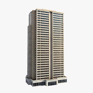 3d model building skyscraper