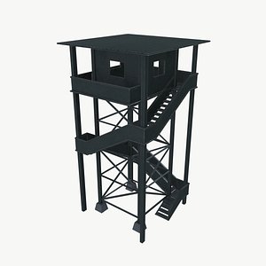 3D model Watch Tower