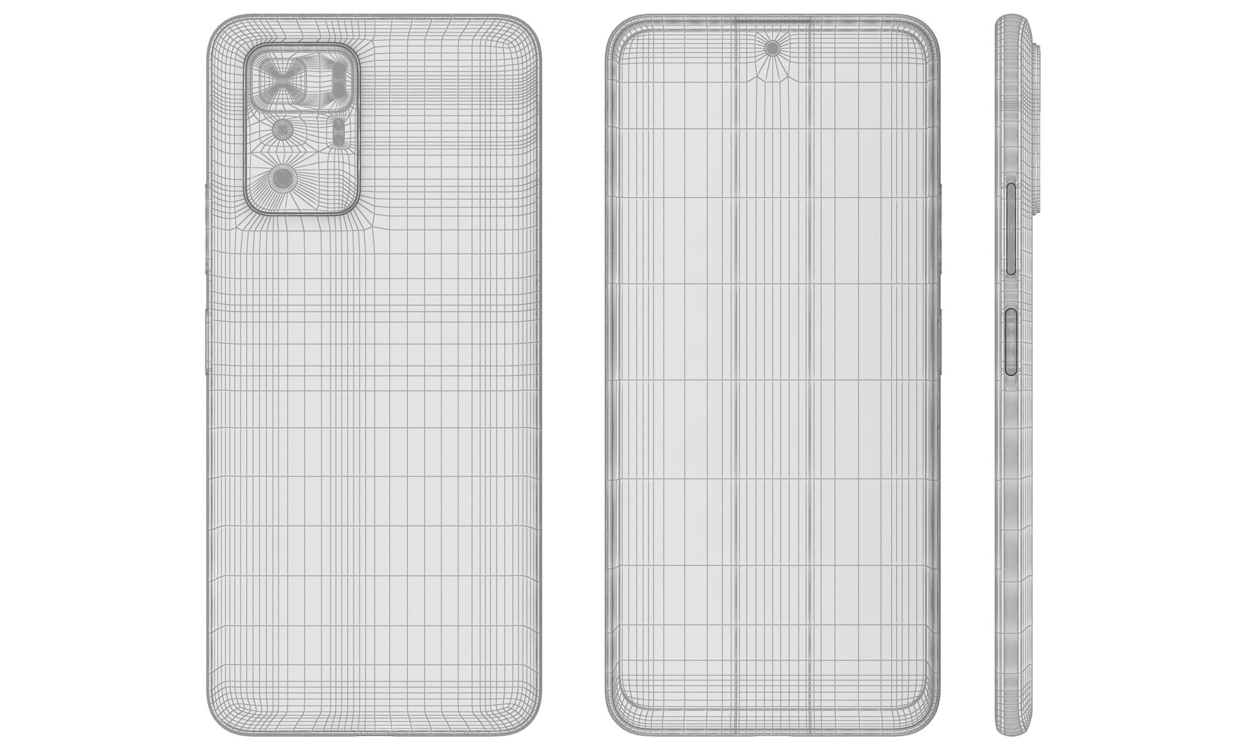 Xiaomi Poco X3 GT Wave Blue 3D model - TurboSquid 1803253
