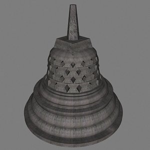 3ds max stupa temple