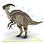 max parasaurolophus rigged