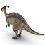 max parasaurolophus rigged
