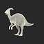 max parasaurolophus rigged