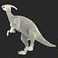 max parasaurolophus rigged