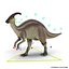 max parasaurolophus rigged