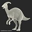 max parasaurolophus rigged