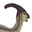 max parasaurolophus rigged