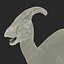 max parasaurolophus rigged