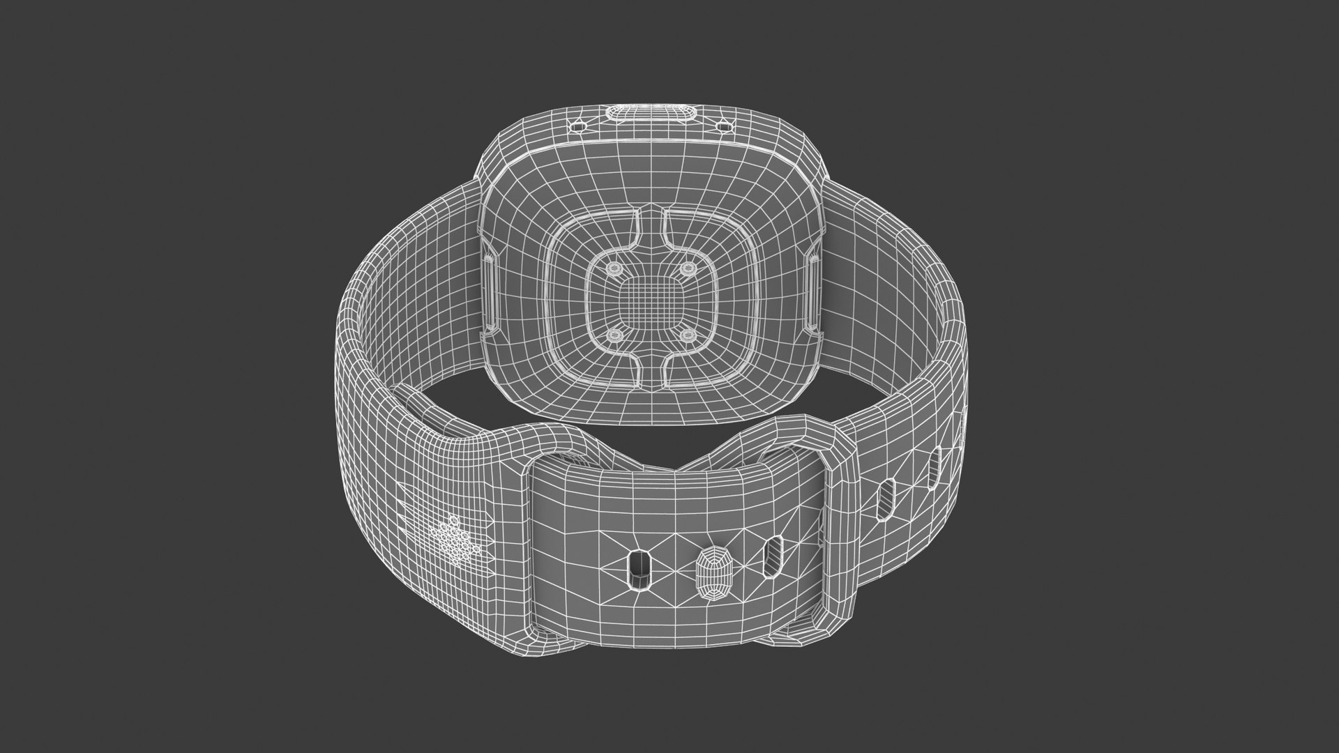 3D Model Fitbit Sense 2 Luna White - TurboSquid 2158143