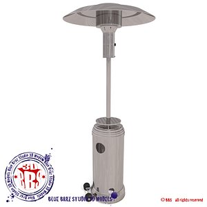 Gas patio heater