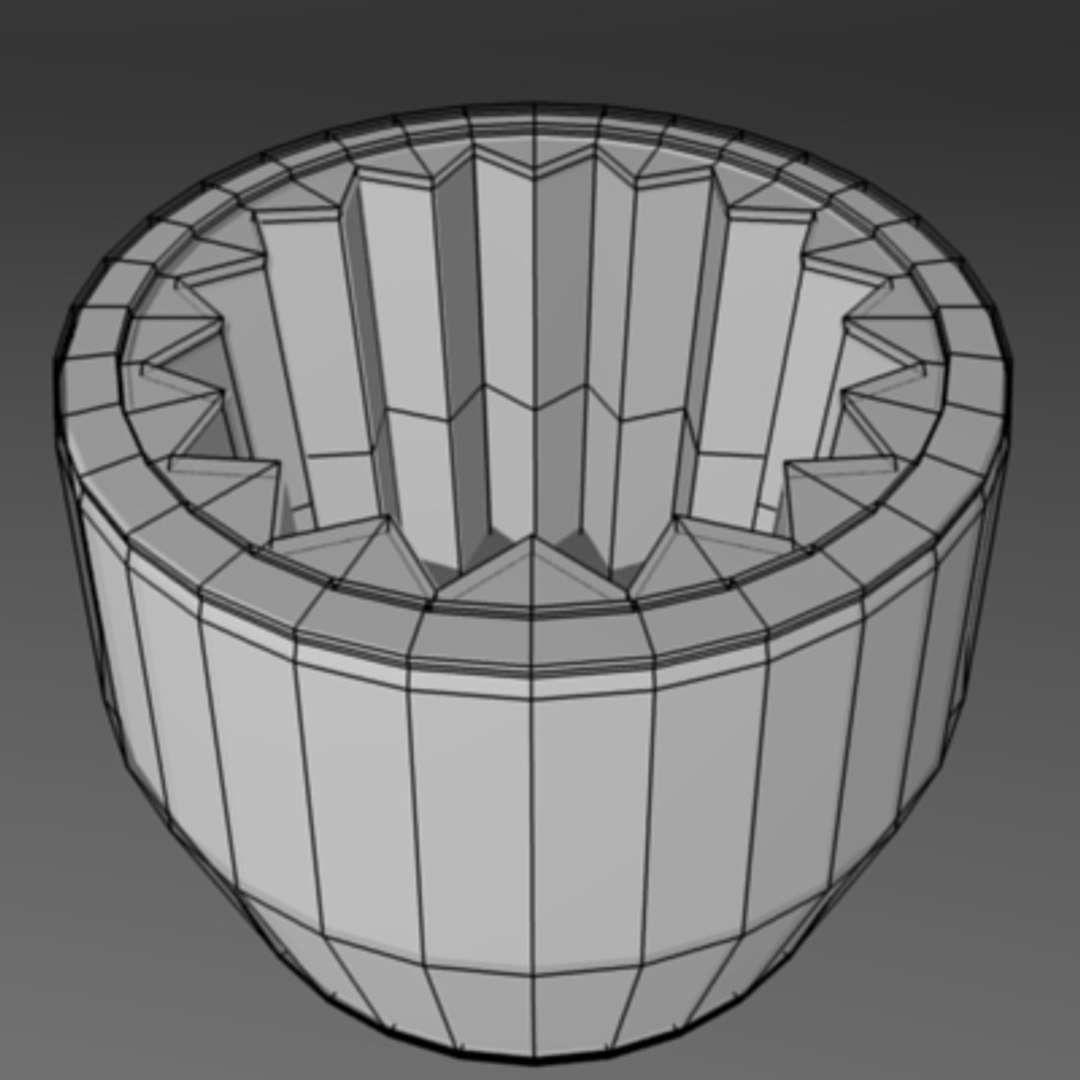 metal component 3d dxf