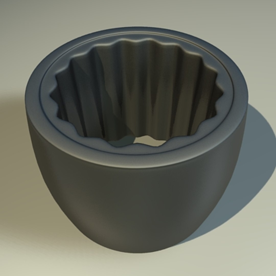 metal component 3d dxf