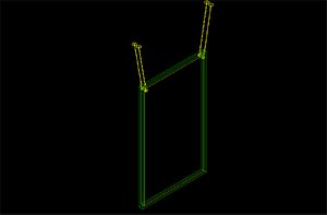 poster hanger 3d model