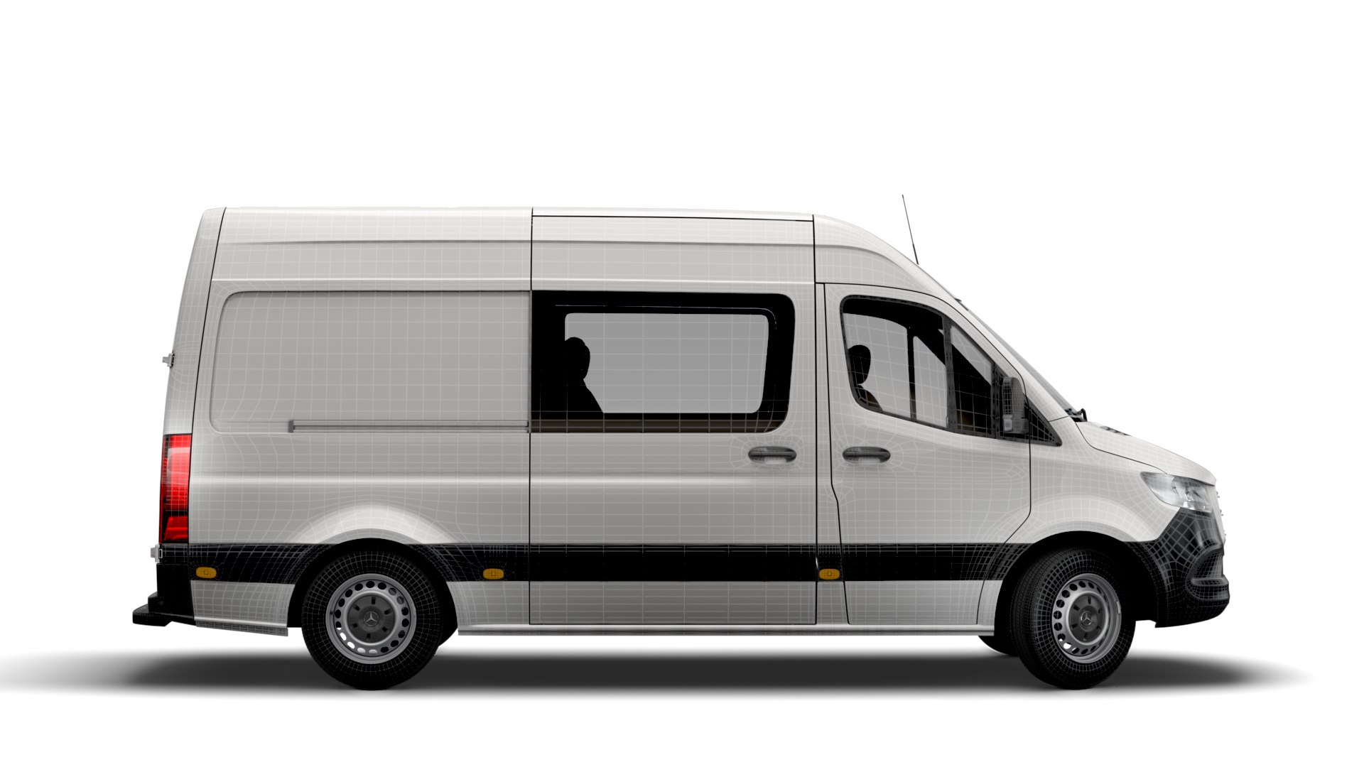 Mercedes Benz Sprinter L2 3D Model - TurboSquid 1695543