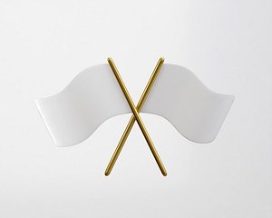 Flag Mockup model