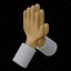 Namaste Hand Gesture