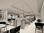 3D model restaurant interior