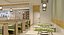 3D model restaurant interior