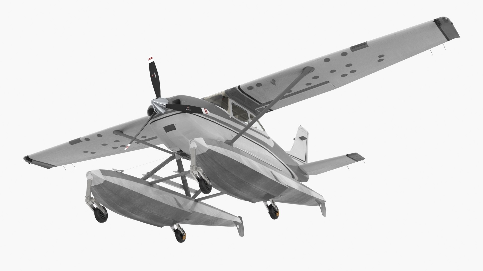 Floatplane Dream Gray 3D model preview