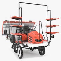 Agricultural Field Rice Seeder Vehicle