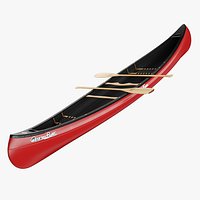 Old Town Charles River 15 Canoe Red