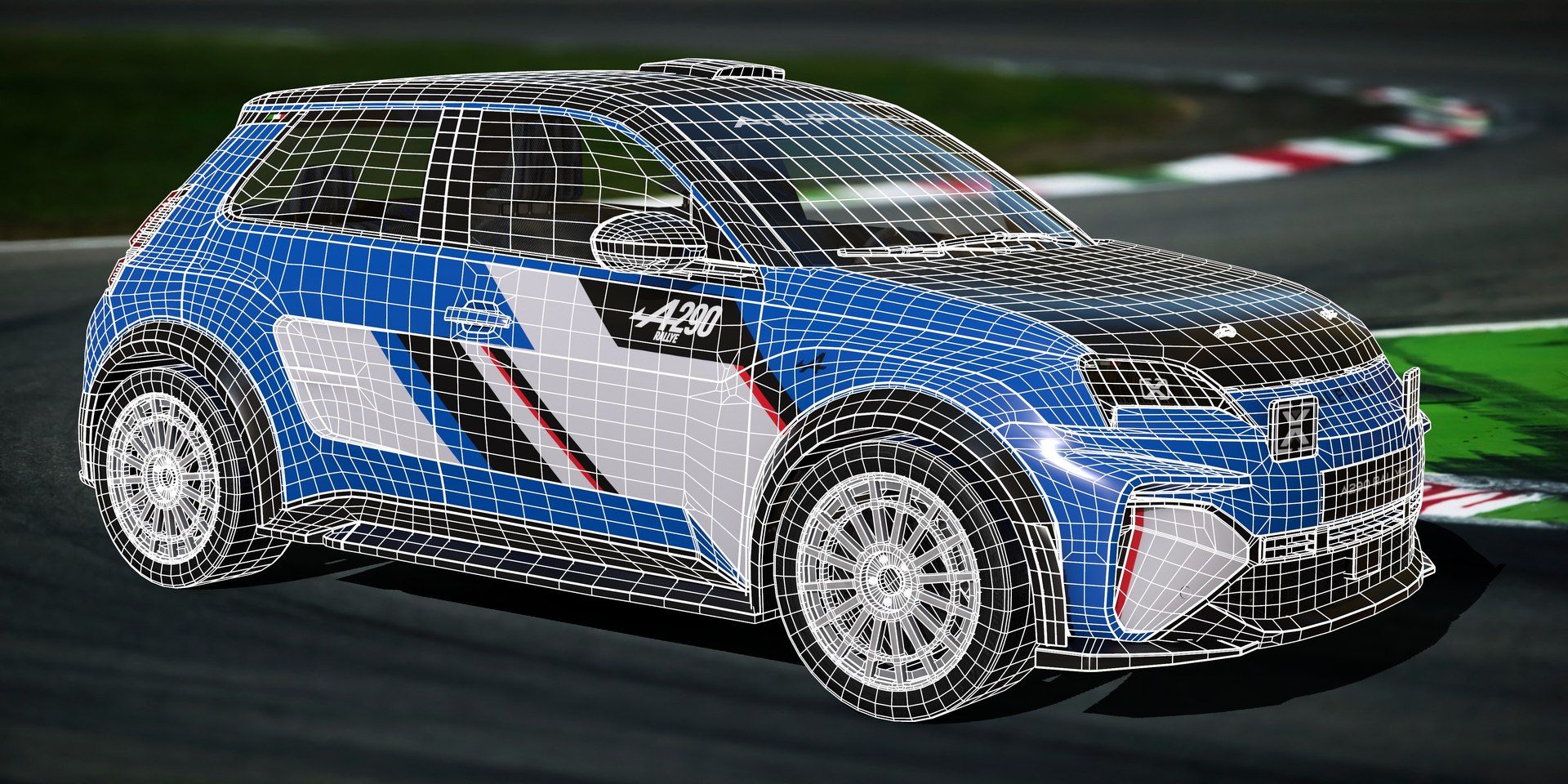 3D Alpine A290 Rallye model https://p.turbosquid.com/ts-thumb/cp/iyf6G8/yI/screenshot006/jpg/1761644109/1920x1080/fit_q87/b588376ac8312ed6f0db3a70cf6584d6251f28fe/screenshot006.jpg