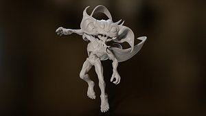 pixie 3d print 7 poses