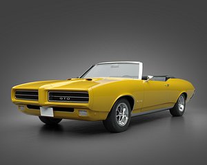 1969 Pontiac GTO Convertible model