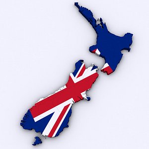 Map of New Zealand