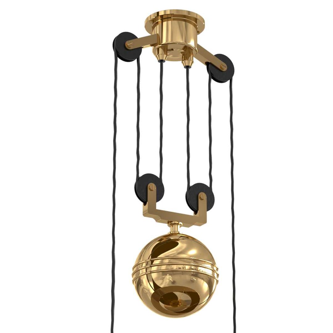 3D Model Light Double Rise Fall - TurboSquid 1555022