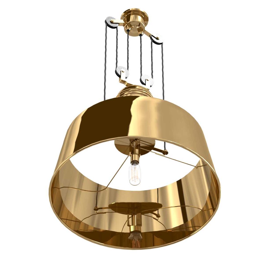 3D Model Light Double Rise Fall - TurboSquid 1555022