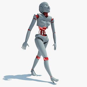 Rigged Human Robot