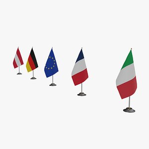 Table Flag European Union Countries 1 model