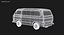 transporter van 3d model