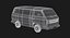 transporter van 3d model