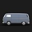 transporter van 3d model